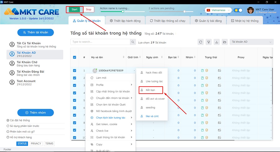 cách kết bạn facebook không bị chặn