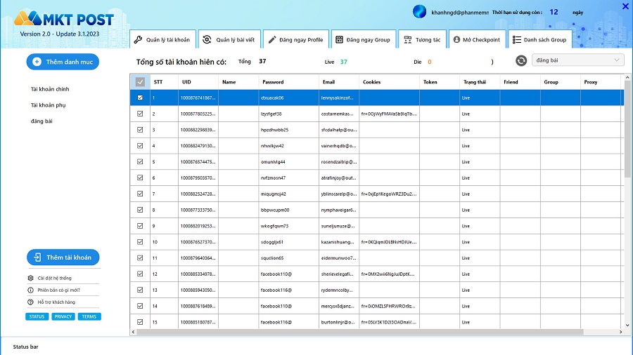 Phần mềm quảng cáo Facebook 