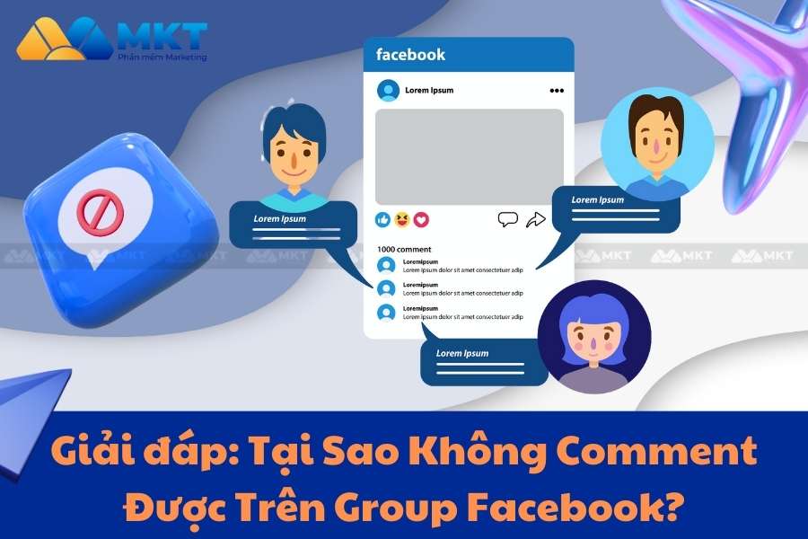Nguyên nhân tại sao không comment được trên group Facebook