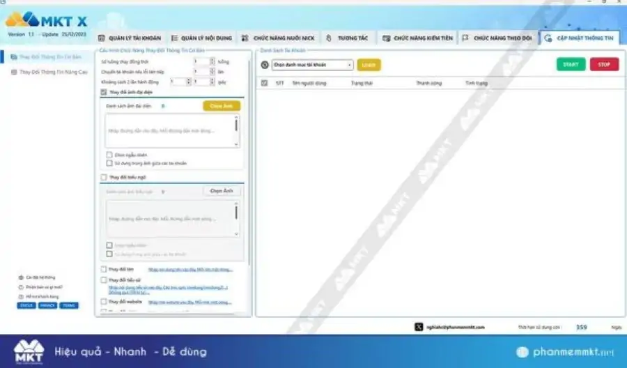 phần mềm mkt twitter
