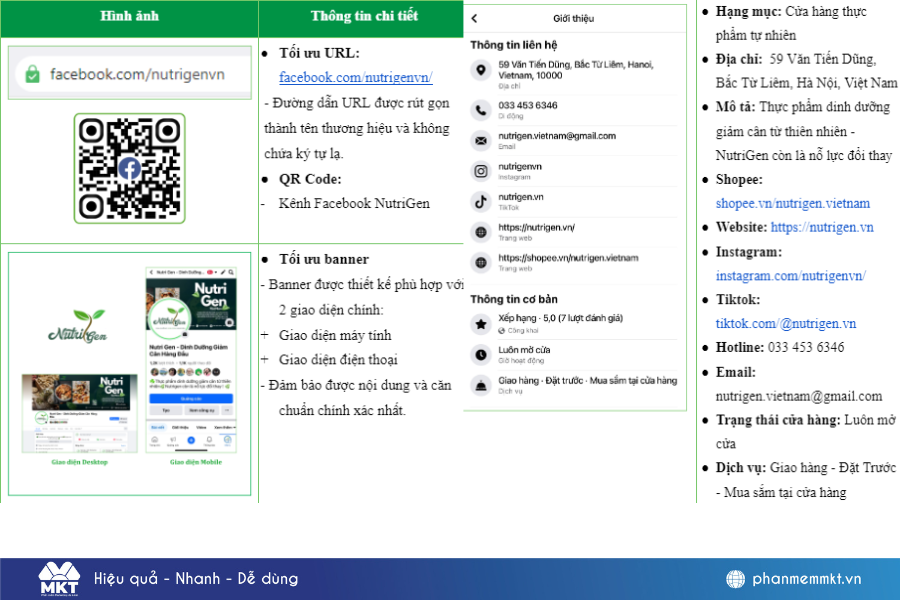 mới lập page nên làm gì