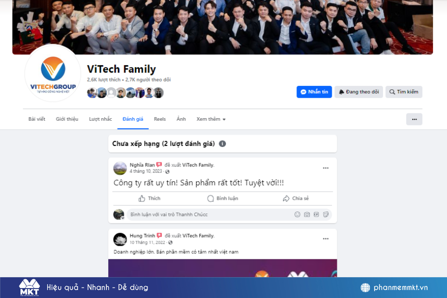mới lập page nên làm gì