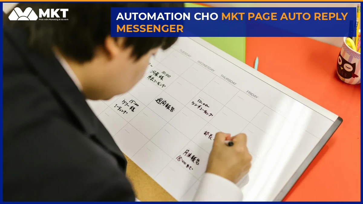 MKT Page: Auto Reply Messenger AI Chốt Đơn 24/7 Cho SME